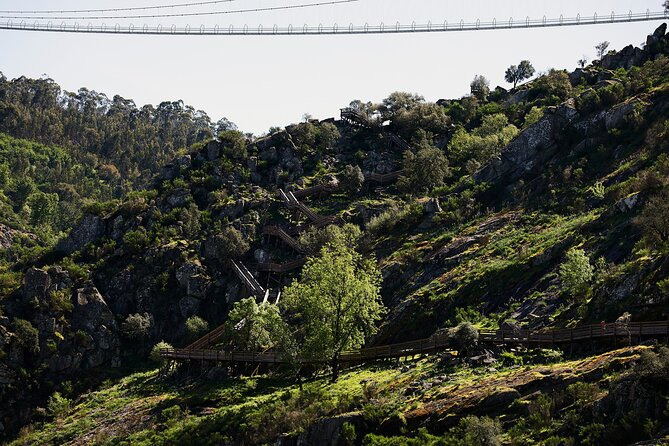 516 Arouca Bridge & Paiva Walkways Tour with Lunch from Porto - Paiva Walkways: 8 km along the river, with stairs and a real workout