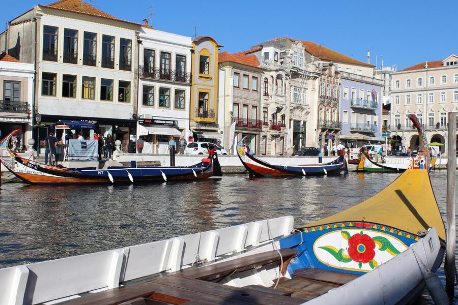 Aveiro: Private Walking Tour in the City and Moliceiro boat - Casa de Santa Zita, the convent-turned Aveiro Museum facade, and the Cathedral