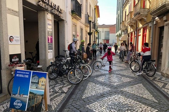 Aveiro Rent a Bike - 4 hours - Costa Nova and the Striped Palheiros Moment
