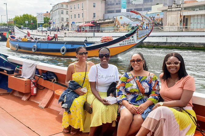Aveiro Small Group Tour with Typical Boat Ride, offer wine bottle - Ovos-moles at the Monumento ao Ovo Mole: small stop, big impact