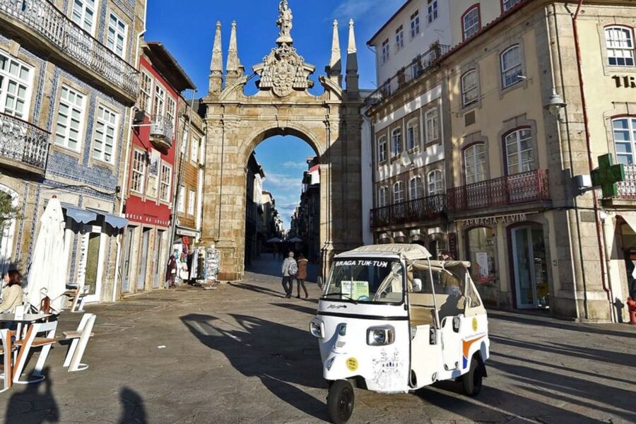 Braga: Tuk Tuk City Tour - Sanctuary of Sameiro: A Second Sacred Stop for More Points of View