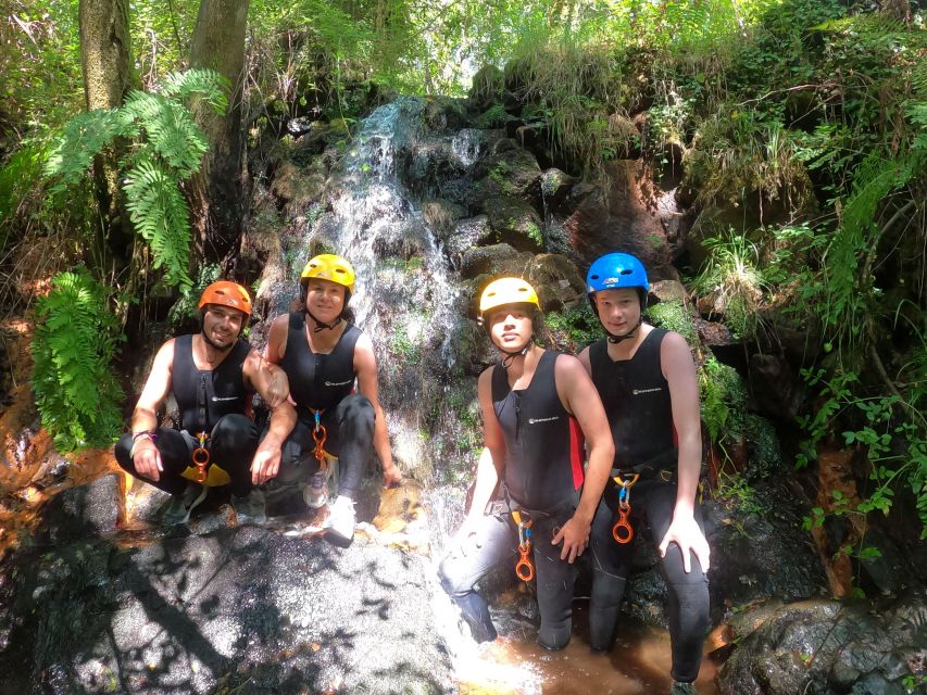 CANYONING DISCOVERY - Ribeira do Fontão and Paiva River action: ropes, swims, and waterfall descents