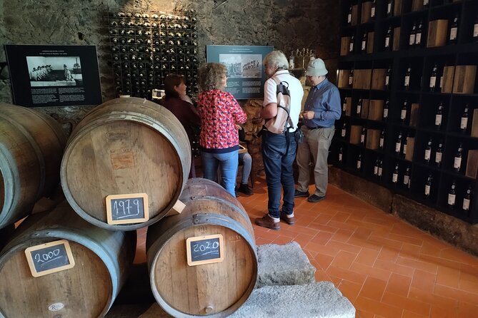 Complete Private Douro Valley Wine Tour - Stop 2 in Peso da Régua: barrel wood, stone, and wine with chocolate