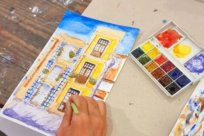 Create Watercolour With Hugo do Lago in Porto - The Porto Scene Plan: From Mix to Finish