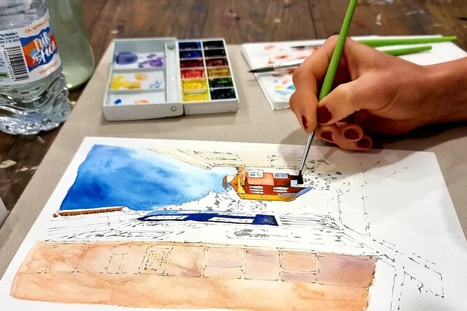 Create Watercolour With Hugo do Lago in Porto - Choose Morning or Afternoon, and Use It as a Reset