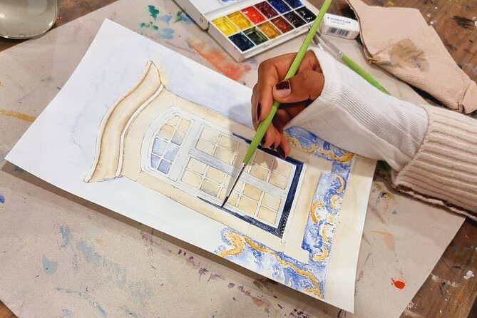 Create Watercolour With Hugo do Lago in Porto - Price and Value for a Porto Keepsake at About $42.34