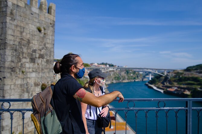Discover Porto A Private Walking Tour with Authentic Tasting - Porto cathedral focus at Sé, then the Clérigos tower skyline moment