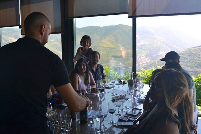 Douro Three Winery Small Group Tour with Lunch and Tastings - N222 scenic drive viewpoint: the bridge and quick photo time