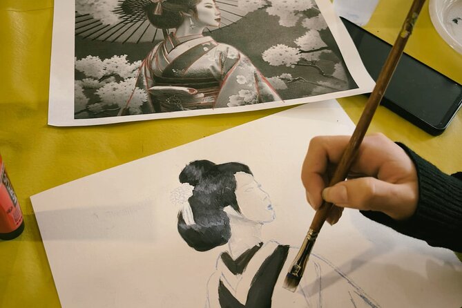 Downtown Porto Acrylic Painting Workshop for Groups or Individual - English instruction for international visitors