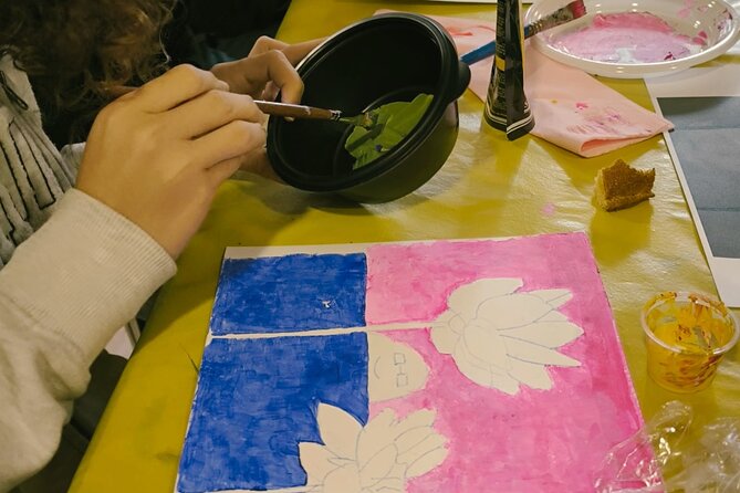 Downtown Porto Acrylic Painting Workshop for Groups or Individual - The 2-hour flow, from color theory to finishing your piece