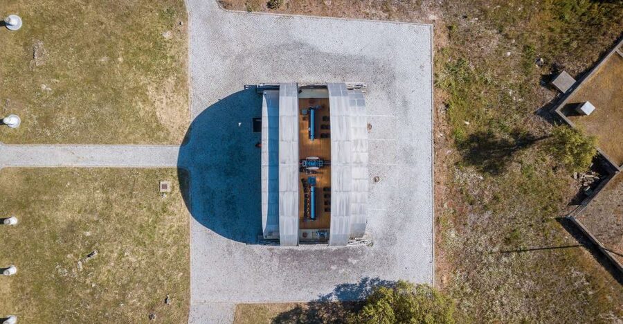 Exclusive visit to the Astronomical Observatory of Gaia - The Astronomical Observatory of Gaia: an open-sky room for measuring time