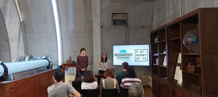 Exclusive visit to the Astronomical Observatory of Gaia - Meeting the guides: Physics students who explain the why
