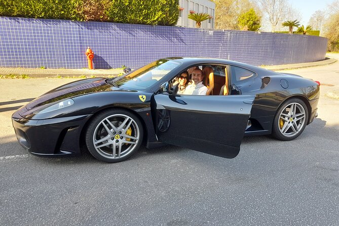 Ferrari driving experience on motorway in Braga - The motorway reality: speed, traffic, and what to expect