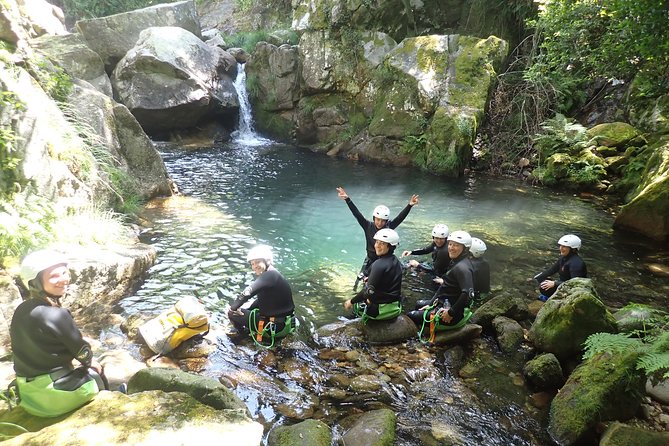 From Arouca: Canyoning Discovery - Adventure Tour - The descent itself: walking, jumps, slides, and optional rope work