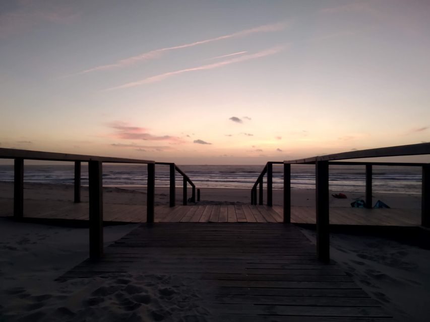 From Aveiro: Barra Beach Lighthouse & Costa Nova Guided Tour - Costa Nova Beach and the cod-fishing story behind the Palheiros