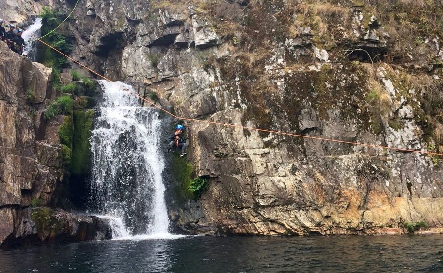 From Aveiro: Guided Canyoning Tour with Hotel Transfers - Rappels, Jumps, and Rope Manoeuvres With Real Guidance