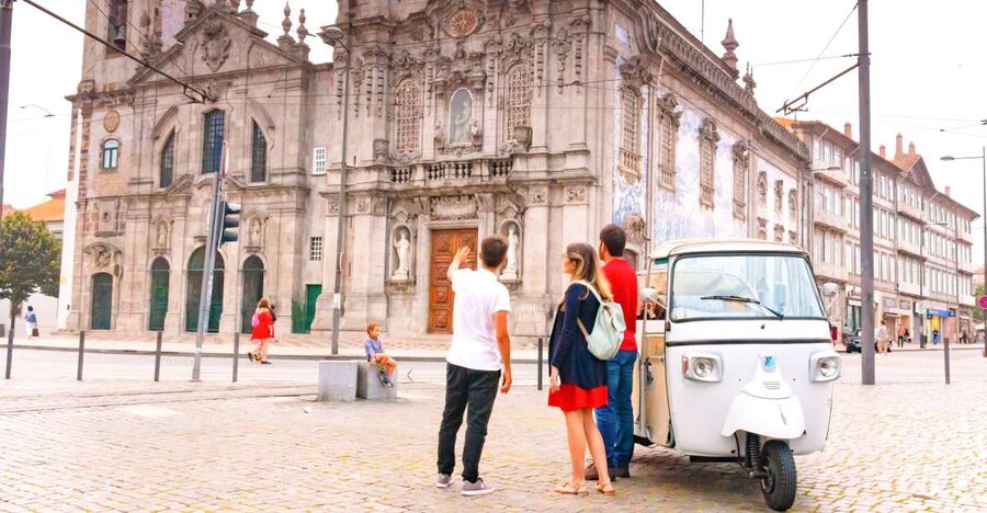 From Leixões: Private Porto Historic Center Tuk Tuk Tour - Praca do Infante to Ribeira: Bridges, Churches, and the Douro Payoff