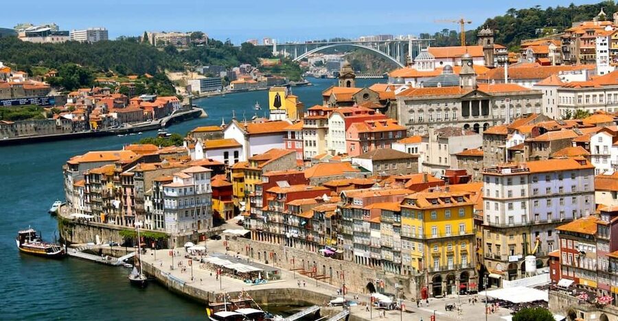 From Lisbon: Porto City Tour and Wine Tasting - Riverside Porto and the Douro River, where the views set the tone
