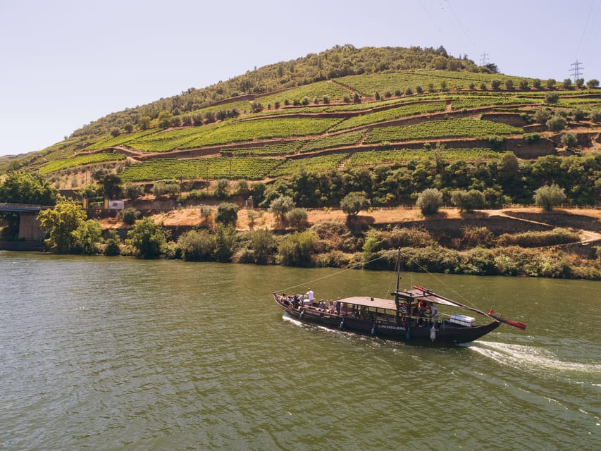 From Pinhão: Douro Valley Rabelo Boat Tour with Port Wine - Port wine onboard: a small pour with a big payoff