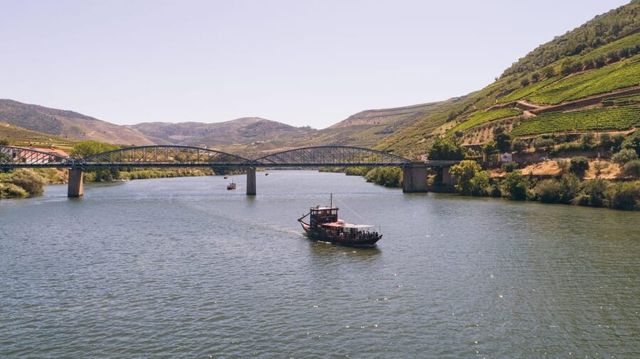 From Pinhão: Douro Valley Rabelo Boat Tour with Port Wine - The WebApp QR audio guide: useful, but handle the volume smartly