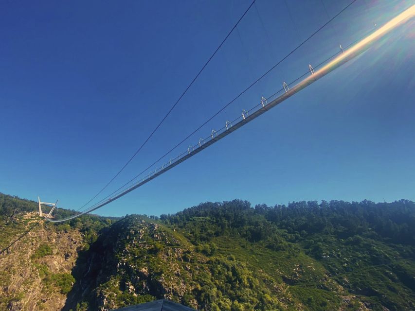 From Porto: Arouca 516 and Paiva Walkways Guided Day Trip - Stops and Views: Vau Beach Breaks and Reaching Espiunca