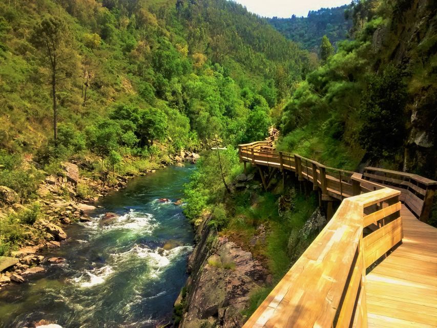 From Porto: Aveiro, Paiva Walkways and Arouca 516 Footbridge - Lunch in Arouca: a real countryside meal with choices