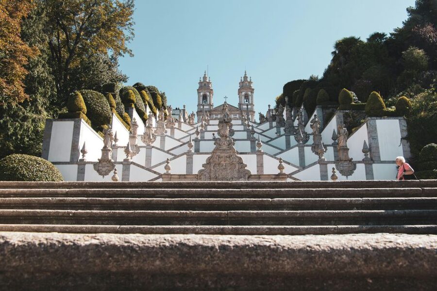 From Porto: Braga & Guimarães with Lunch Small Group Tour - Braga Cathedral with secret-access energy