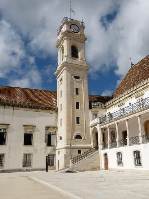 From Porto: Fátima and Coimbra Tour - University of Coimbra (Exterior): The Student City Energy