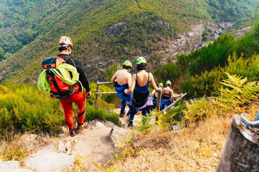 From Porto: Gerês National Park Canyoning Trip - Souvenir Photos and Video, Delivered After