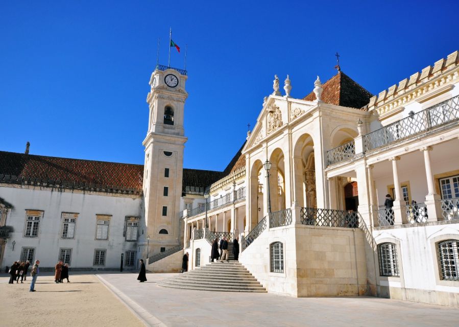 From Porto: Private Transfer to Lisbon with Coimbra & Fatima - Santa Clara Convent and the Coimbra river moment
