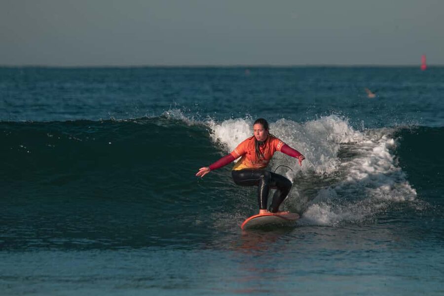 Group Surf Lesson - Small group coaching up to 7 surfers: the good kind of pressure