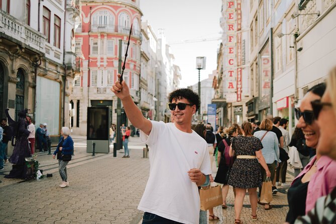 Harry Potter and the City of Porto Guided Tour - Stop 3: Praca D.Joao I and Palácio Atlântico, heroic Portugal