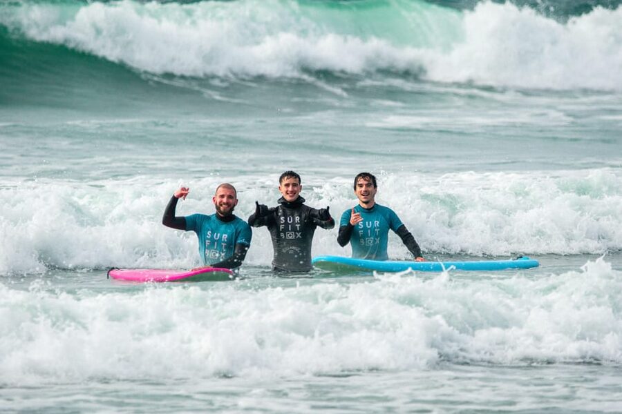 Matosinhos: Best surf Lesson with all equipment - Instructors and languages: Ricardo, Filipp, and clear communication