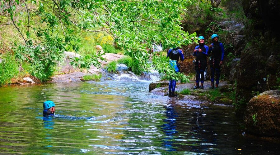 Peneda Gerês: 2.5-Hour Star Canyoning Adventure - Jumps and natural rock slides: the adrenaline part that still feels learnable