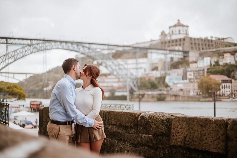 Photoshoot in Porto - Where the session starts at Burberry Aliados, and why that matters