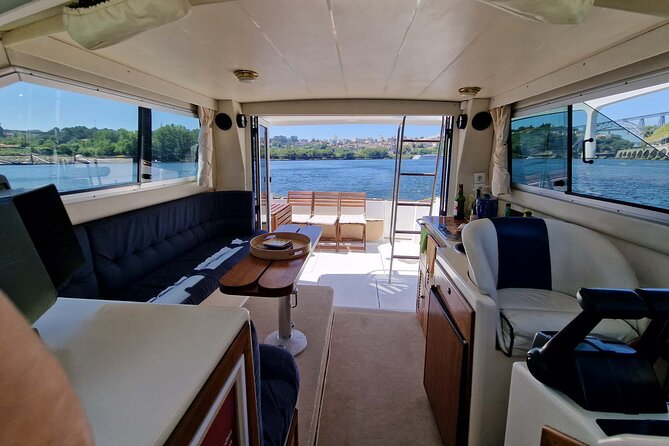 Port : 6 Bridges Cruise , Douro River with Sunset Option - On Board: Small Group Comfort, Spread Out Seating, and Port Wine
