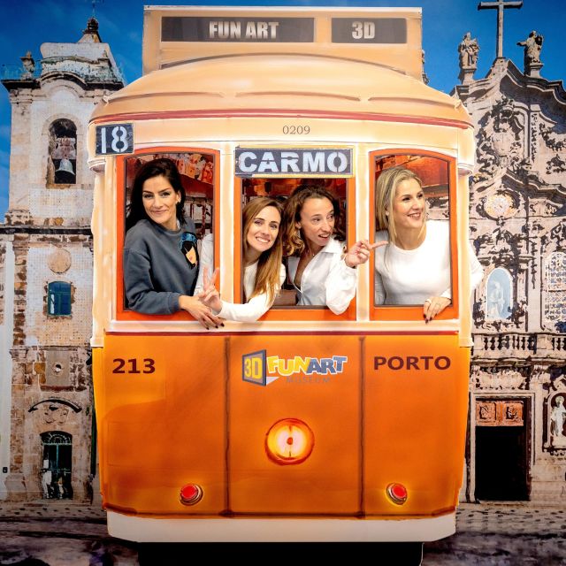 Porto: 3D Fun Art Museum Porto Entry Ticket - Creativity and Photo Play: Turning Poses into Memories