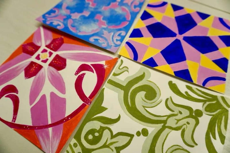Porto: Acrylic Painting Workshop for Groups - Antero Quental - First Step Into Porto’s Colors