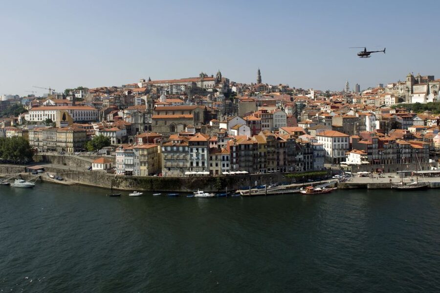 Porto Atlântico Helicopter Tour - Bridges, banks, and the port wine waterfront