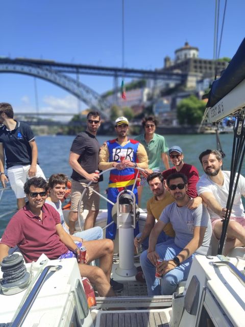 Porto: Charming Sailboat Bachelor Party with drinks - Price and value for a group up to 8