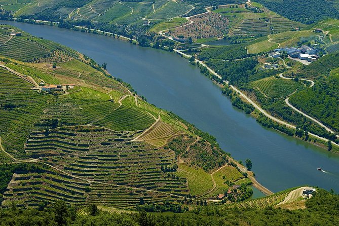 Porto: Day Trip to Douro including lunch and Rivercruise - UNESCO Douro Valley lunch: food first, wine second