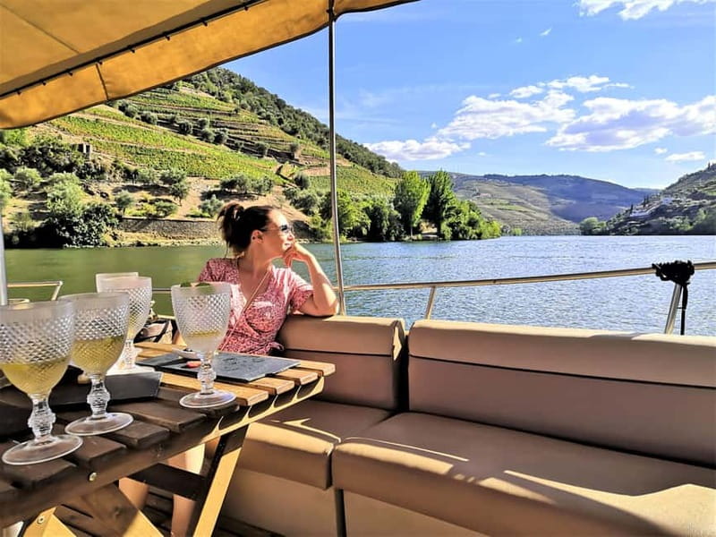Porto: Douro Valley, 2 Wineries, Lunch & Private Boat Trip - The Douro River Private Boat Cruise: Snacks, Drinks, and Easy Views