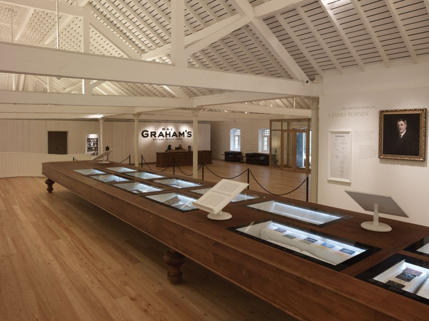 Porto: Graham's Port Lodge Tour with Premium Wine Tastings - The terrace views and the Pont Luis Bridge photo reality