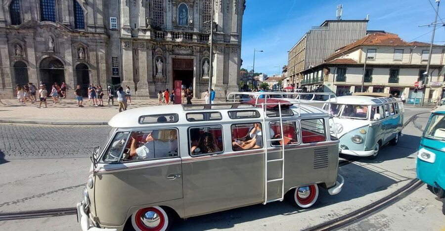 Porto: Historic Center and Surroundings Tour by VW Kombi - Viewpoints You’ll Actually Remember: Virtudes, São Bento da Vitória, Jardim do Morro