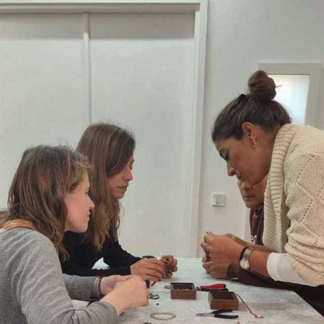 Porto: Jewelry Workshop at Antero de Quental - The Hands-On Heart of the Workshop: Silver Wire and Stone Choices