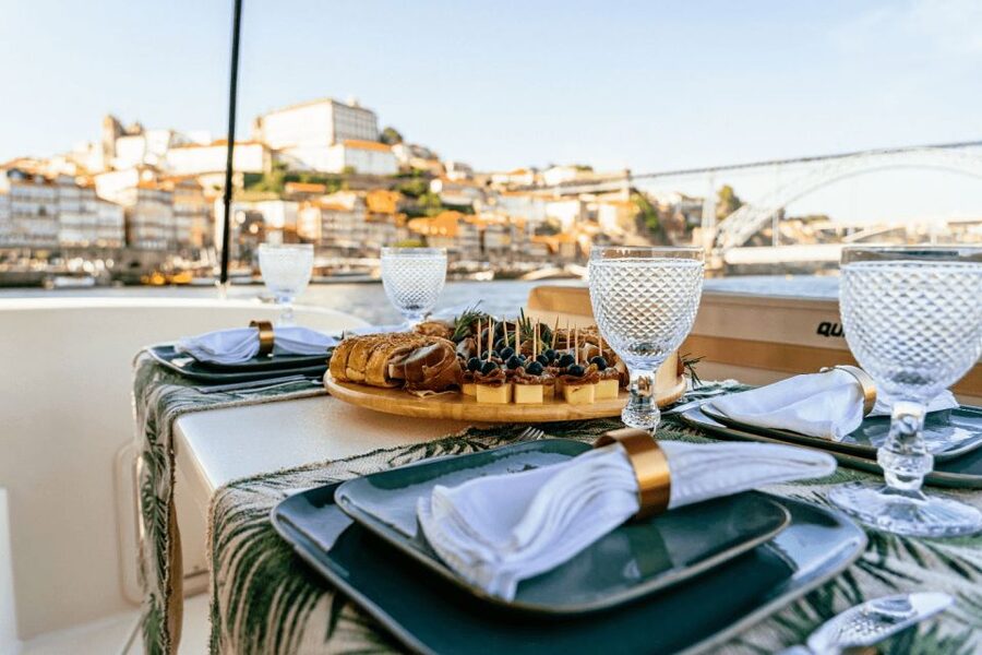 Porto: Private Boat Tour in Douro River - Included value: welcome drink, fuel, and insurance
