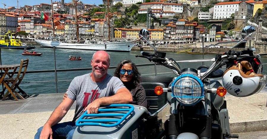 Porto Private Sidecar Tour - Vila Nova de Gaia and the Cais de Gaia viewpoints