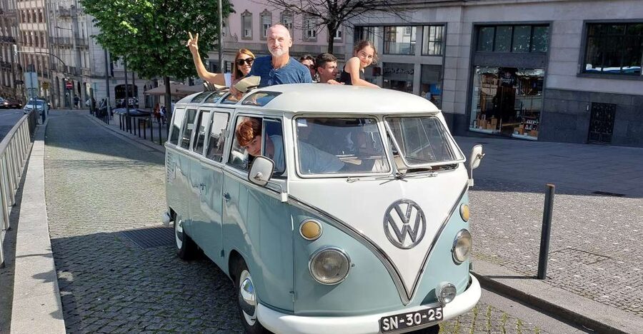Porto: Private Sightseeing Tour by VW Kombi (2–8 People) - Route Overview: Atlantic Views, Then the Douro Riverfront in Gaia