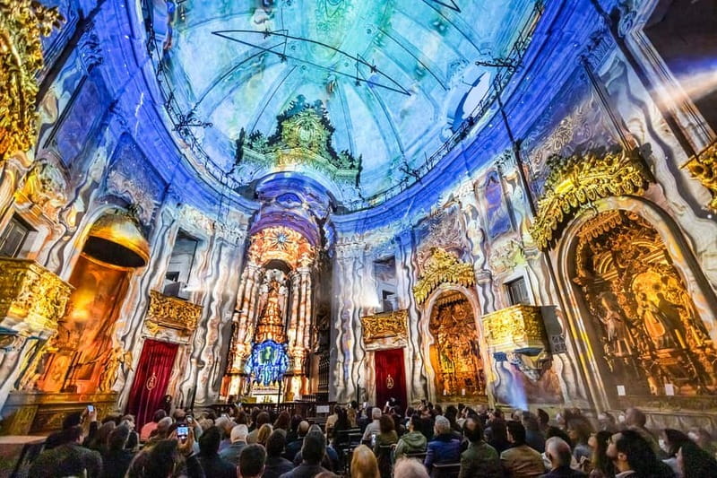 Porto: Spiritus Multimedia Show Entry Ticket - Poetry, Light, and Sound: Themes You Can Follow in the Dark