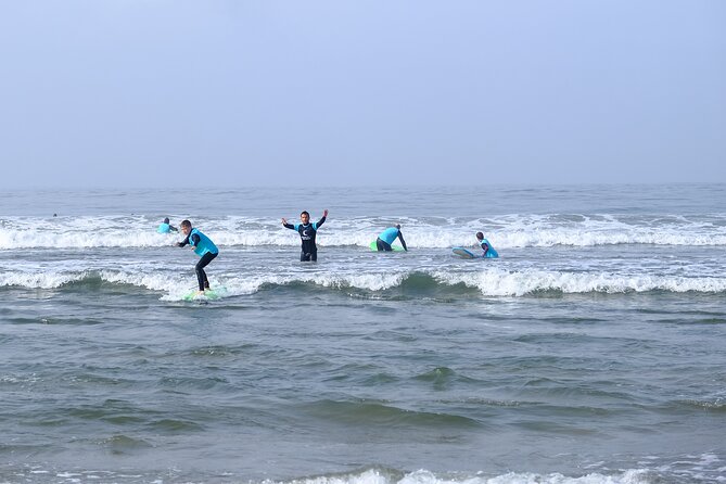 Porto Surf Lessons with transportation - The 2 hours 30 minutes: what you learn on the day